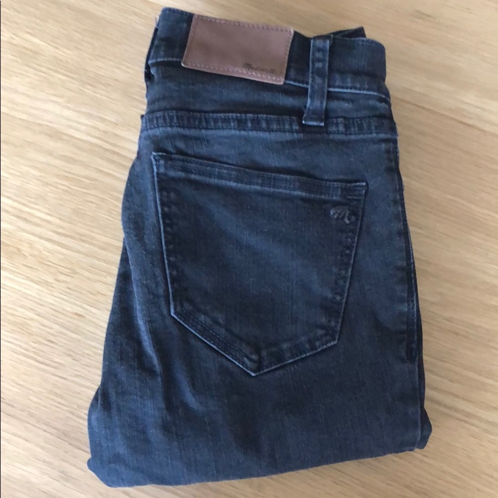 Madewell skinny jean mid rise
